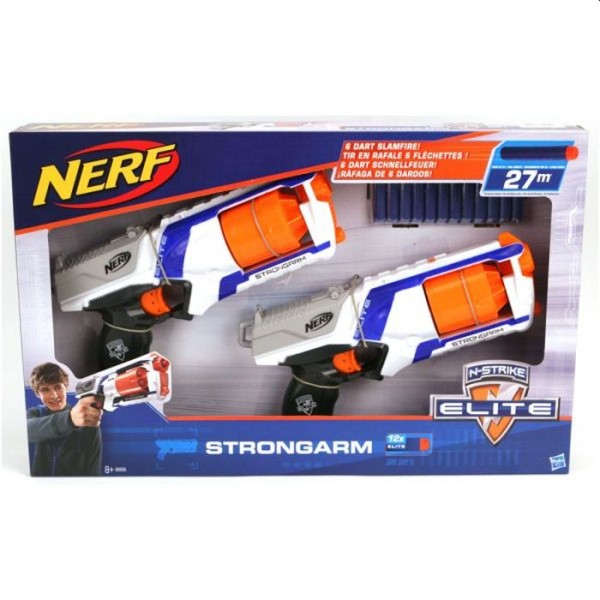 Nerf N-strike Elite Strongarm 2 Stuks