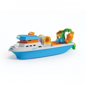 Vergroot Boot Vissersboot 40cm Boot Vissersboot 40cm