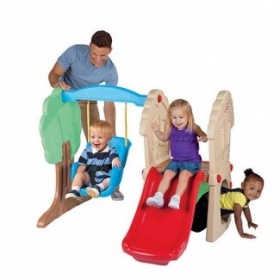 Vergroot Little Tikes Hide and Seek Toestel met Schommel Little Tikes Hide and Seek Toestel met Schommel