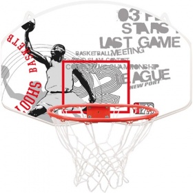Vergroot Basketbal Bord met Ring Basketbal Bord met Ring