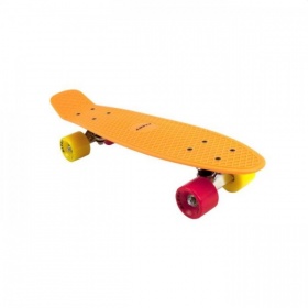 Skateboard 55 Centimeter Neon Oranje