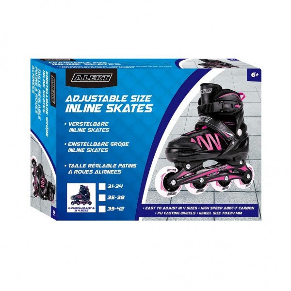 Alert Inline Skates Roze Maat 39 42 alert kopen in de aanbieding Alert Inline Skates Roze Maat 39 42 alert kopen in de aanbieding