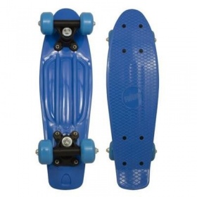 Vergroot Skateboard Blauw 43Cm Skateboard Blauw 43Cm