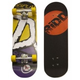 Skateboard Geel Met Paars 70cm