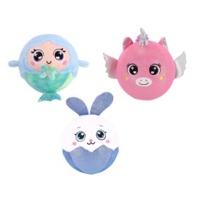Vergroot Pluchiez Bal Bouncing Konijn/zeemeermin/ Unicorn Pluchiez Bal Bouncing Konijn/zeemeermin/ Unicorn