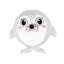 Pluchiez Bal Bouncing Sparkle Sea Animal 23cm