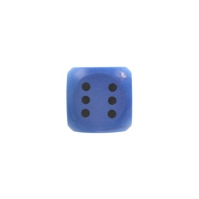 Vergroot Dobbelsteen Soft 16cm Blauw Dobbelsteen Soft 16cm Blauw