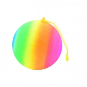 Vergroot Regenboogbal met Koord Regenboogbal met Koord