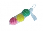 Beachball 3 stuks in net