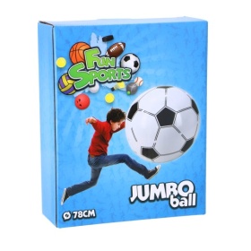 Vergroot Voetbal Jumbo Opblaasbaar 78 Cm Voetbal Jumbo Opblaasbaar 78 Cm
