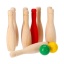 Bowling Set Outdoor Hout Alert Met Handig Opbergnet