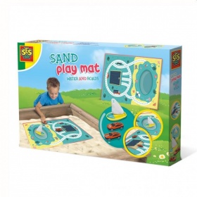 Vergroot Ses Outdoor Zand Speelmat Water en Wegen Ses Outdoor Zand Speelmat Water en Wegen