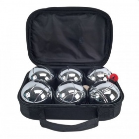 Alert Jeu de Boules Set Metaal 6 Ballen