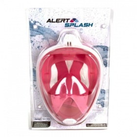 Alert Duikbril Masker S/M roze