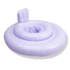 Swim Essentials Baby Float Lila Leopard 69cm 0-1 Jaar