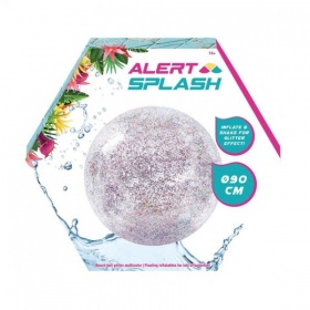 Vergroot Strandbal Glitter Multicolor 90 Cm Strandbal Glitter Multicolor 90 Cm