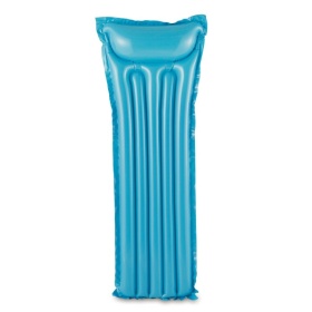 Vergroot Summer waves luchtbed 183x69cm blauw Summer waves luchtbed 183x69cm blauw