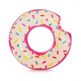 Vergroot Zwemring Donut Roze 107 Cm Zwemring Donut Roze 107 Cm
