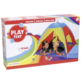 Vergroot Speeltent met 30 ballen Speeltent met 30 ballen