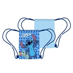 Vergroot Stitch Gym-zwemtas Blauw 40x35 Cm Stitch Gym-zwemtas Blauw 40x35 Cm