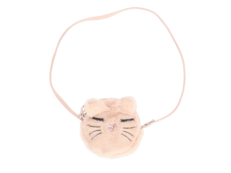 Schoudertasje Pluche Kat 15Cm