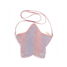 Vergroot Schoudertasje Ster Glitter 21Cm Schoudertasje Ster Glitter 21Cm