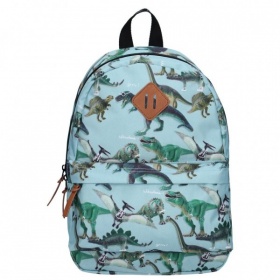 Vergroot Rugzak Skooter Dino Blauw 35x26x11cm Rugzak Skooter Dino Blauw 35x26x11cm
