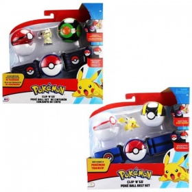 Pokémon Wave 2 Clip 'n' Go Poke Ball Belt Set