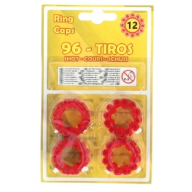 Vergroot Amorces 12 Schots 8 Ring Op Blister Amorces 12 Schots 8 Ring Op Blister