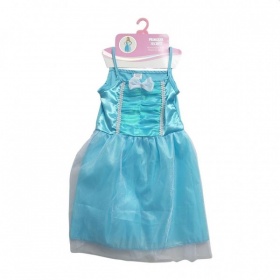 Vergroot Prinsessenjurk Blauw 6-8 Jaar Prinsessenjurk Blauw 6-8 Jaar
