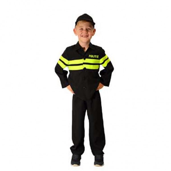 Verkleedset Politie Met Gele Streep Maat 116 huismerk kopen in de aanbieding