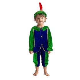 Pietenpak Groen/blauw 98-104 Cm