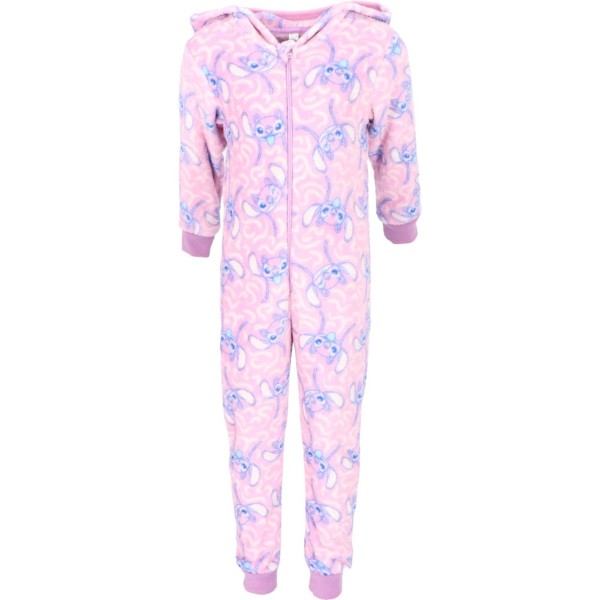 Onesie Lilo & Stitch & Roze Maat 98-104