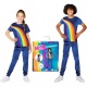 K3 Outfit Regenboog Blauwe 6-8 Jaar