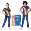 K3 Outfit Regenboog Blauwe 6-8 Jaar