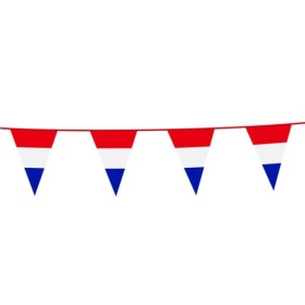 Vergroot Vlaggenlijn 10 Meter Nederland Vlaggenlijn 10 Meter Nederland