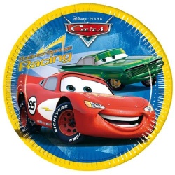 Cars bord 23cm