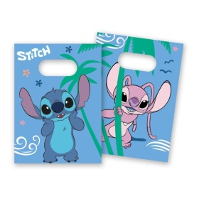 Vergroot Stitch & Angel Uitdeelzakjes 4 Stuks Stitch & Angel Uitdeelzakjes 4 Stuks