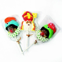 Snoep sint+piet marshmall