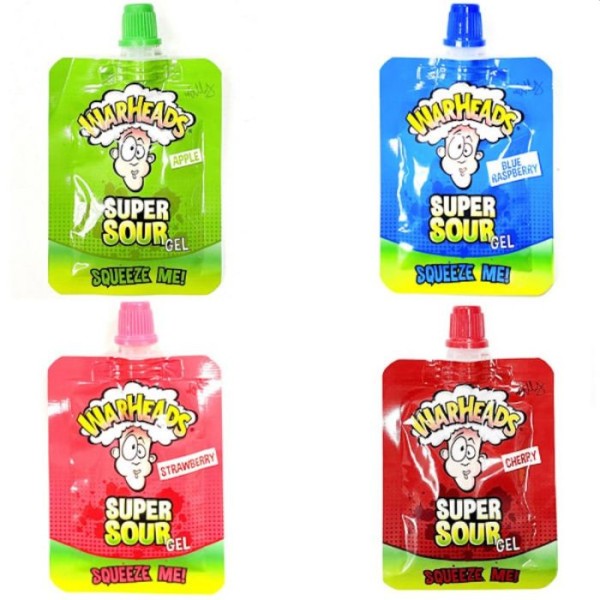 Warheads Tongue Attack Gel 32x 20 gr.