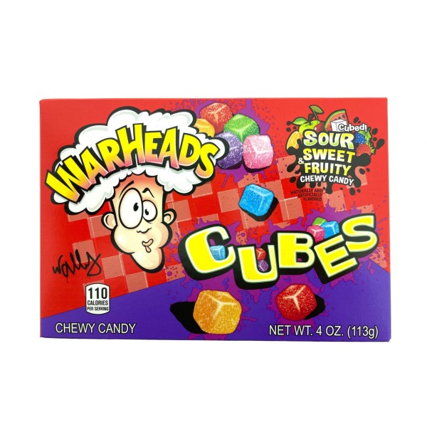 Warheads sour chewy cubes