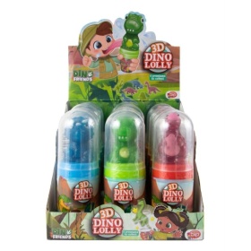 Vergroot Snoep Dino En Friends 3d Lolly Snoep Dino En Friends 3d Lolly