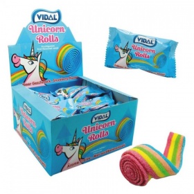 Vergroot Snoep Rolla Belta Unicorn zure mat Snoep Rolla Belta Unicorn zure mat