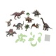 Amazing Cool Dino Glow In The Dark Set