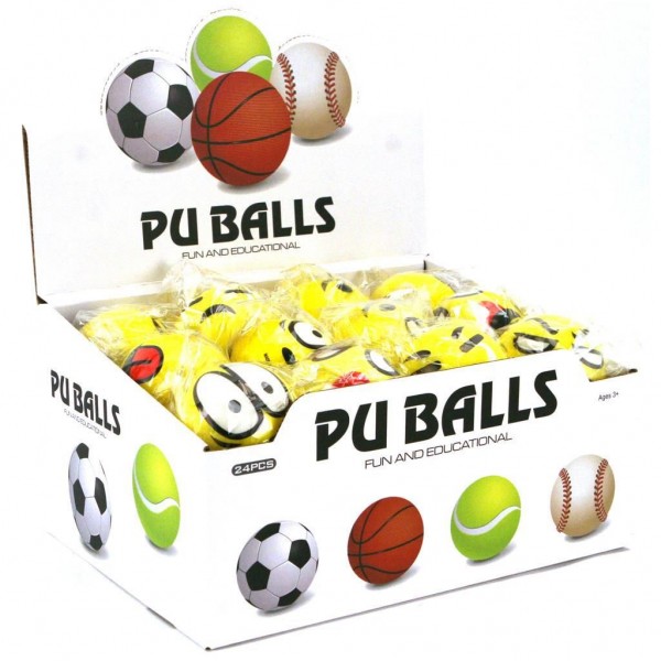 Bal Emoji Foam 6,3 Cm