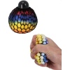 Fidget Squeeze Bal Regenboog Mesh 6 Cm