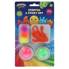 Vergroot Amazing Cool Plakhandje Plakbal 2 Stuks En 3 Raamlopers Sticky Amazing Cool Plakhandje Plakbal 2 Stuks En 3 Raamlopers Sticky