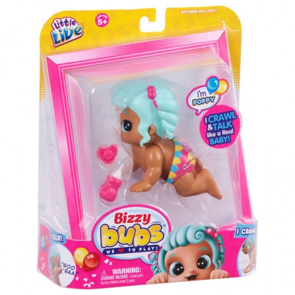 Little Live Pets Bizzy Bubs Crawl Baby Poppy little live pets kopen in de aanbieding Little Live Pets Bizzy Bubs Crawl Baby Poppy little live pets kopen in de aanbieding