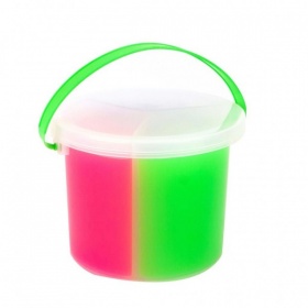 Vergroot Slime in Emmer 3 Kleuren 1.5kg Slime in Emmer 3 Kleuren 1.5kg