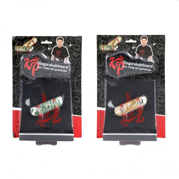 Knol Power Vingerskateboard met Ramp